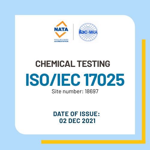 NATA - Chemical Testing